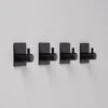 Handdoekhaakjes - Badkamer Zelfklevend – 4 Stuks – RVS - Zwart -Merkloos Shop 1200x1200 878