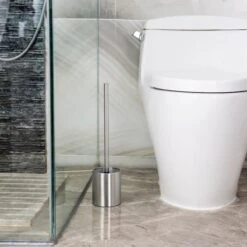 Merkloos Toiletborstel RVS - Wcborstel Rvs - RVS Toiletborstel In Houder - Toiletborstelhouder - Wc Borstel - Toiletborstel Met Houder Vrijstaand - RVS Geborsteld -Merkloos Shop 1200x1200 888