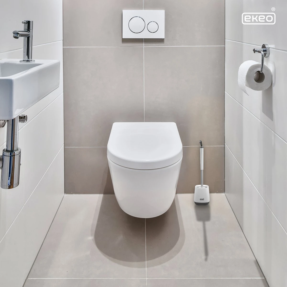 Toiletborstel Siliconen Met Houder - Sneldrogend, Hygiënisch & Antibacteriële Werking - WC Borstel - Toilet Borstel Houder (EXTRA SILICONE BORSTEL GRATIS) 5 Toiletborstel Siliconen Met Houder - Sneldrogend, Hygiënisch & Antibacteriële Werking - WC Borstel - Toilet Borstel Houder (EXTRA SILICONE BORSTEL GRATIS) - Afbeelding 3