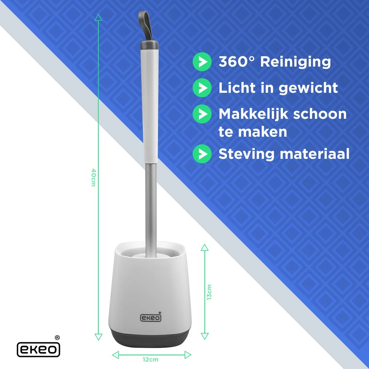 Toiletborstel Siliconen Met Houder - Sneldrogend, Hygiënisch & Antibacteriële Werking - WC Borstel - Toilet Borstel Houder (EXTRA SILICONE BORSTEL GRATIS) 7 Toiletborstel Siliconen Met Houder - Sneldrogend, Hygiënisch & Antibacteriële Werking - WC Borstel - Toilet Borstel Houder (EXTRA SILICONE BORSTEL GRATIS) - Afbeelding 5