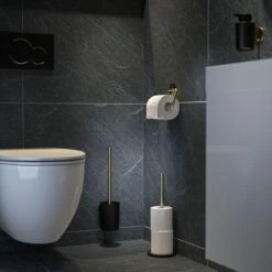 Tiger Tune - Toiletborstel Met Houder - Messing Geborsteld / Zwart 25 Tiger Tune - Toiletborstel Met Houder - Messing Geborsteld / Zwart -Merkloos Shop 1200x1200 948