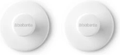 Brabantia ReNew Handdoekhaakjes - 2 Stuks - White -Merkloos Shop 1200x552