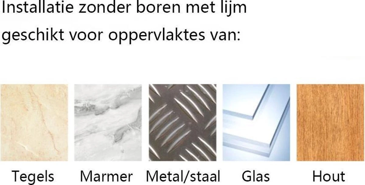 Cgoods Doucherek 2 Laags - Doucherek Zonder Boren - Doucherekje - Douchemandje - Badkamerrek - Badkamer Accessoires - Zwart 11 Cgoods Doucherek 2 Laags - Doucherek Zonder Boren - Doucherekje - Douchemandje - Badkamerrek - Badkamer Accessoires - Zwart - Afbeelding 10