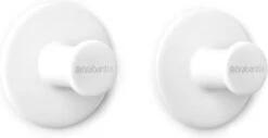 Brabantia ReNew Handdoekhaakjes - 2 Stuks - White -Merkloos Shop 1200x618