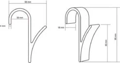 Merkloos 4x Handdoek / Kleding Haak Voor Radiator - Verwarming Kledinghaak Hangend - Handdoekradiator Haakjes - Ophanghaak -Merkloos Shop 1200x638