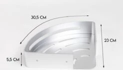 Sens Design Doucherekjes Set Van 3 - Doucherek Zonder Boren - Zilver -Merkloos Shop 1200x681 1