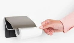 Brabantia ReNew WC Rolhouder - Met Klep - Platinum -Merkloos Shop 1200x699