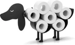 Sanics Reserverolhouder Vrijstaand - Hangend - Wandhouder - Hond - Zwart - Dier -Merkloos Shop 1200x721