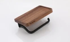 Lopoleis WC Rolhouder – WC-rolhouder – Luxe Toiletrolhouder Walnoothout – Zwart – Zelfklevend – WC Rolhouder Zonder Boren – Toiletrolhouder Met Plankje – WC Rolhouder Zwart – Badkamer Accessoires -Merkloos Shop 1200x722