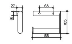 Toiletrolhouder Keuco Plan Chroom 14962 -Merkloos Shop 1200x732 1