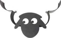 Toiletrol Houder - Zwart - Schaap - WC Rolhouder - Hangend -Merkloos Shop 1200x757