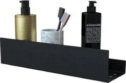 Doucherek Zwart - Shampoo Rek - RVS - Eenvoudig Te Monteren 10 Doucherek Zwart - Shampoo Rek - RVS - Eenvoudig Te Monteren -Merkloos Shop 1200x790