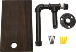 Merkloos Toiletrolhouder Met Telefoonplankje – Plankje - Toiletpapier - Zwart - WC Rolhouder – Badkamer Accesoires – Telefoonhouder -Merkloos Shop 1200x820