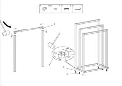 Sealskin Tube - Handdoekrek Vrijstaand - Zwart 16 Sealskin Tube - Handdoekrek Vrijstaand - Zwart -Merkloos Shop 1200x848