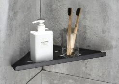 Vannons - Doucherek - Doucherek Hangend - Doucheplankje - Metaal - Set Van 2 - Zwart -Merkloos Shop 1200x852 1