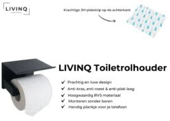 Toiletset Zwart 4-delig - Toiletaccessoireset - Toiletborstelhouder - Toiletrolhouder - Reserverolhouder - Handdoekhaakjes - RVS - Toilet Accessoires Set - Badkamer 11 Toiletset Zwart 4-delig - Toiletaccessoireset - Toiletborstelhouder - Toiletrolhouder - Reserverolhouder - Handdoekhaakjes - RVS - Toilet Accessoires Set - Badkamer -Merkloos Shop 1200x854 3