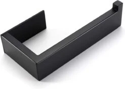 DesignX 3M™ Toiletrolhouder Zonder Boren Zwart Zelfklevend - WC Rolhouder - Matte - Papier - Houder - Incl. 3M Plakstrip -Merkloos Shop 1200x856