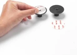 Brabantia ReNew Handdoekhaakjes - 2 Stuks - Dark Grey -Merkloos Shop 1200x872