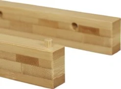 Relaxdays Toiletrolhouder Bamboe - Wc Rolhouder Zonder Boren - Closetrolhouder Muur Modern -Merkloos Shop 1200x885