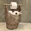 Toilet Rolhouder - Toilet Basket - Riet - Reserverolhouder - Opbergmand - Toiletrolhouder - Rattan - Wc - Rolhouder - Rollenmand 1 Toilet Rolhouder - Toilet Basket - Riet - Reserverolhouder - Opbergmand - Toiletrolhouder - Rattan - Wc - Rolhouder - Rollenmand -Merkloos Shop 1200x900 8
