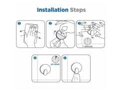 Handdoekhaak Set Zonder Boren RVS Vierkant Zelfklevend - Badjas - Theedoek Hanger - Keuken - Badkamer - Handdoek Haakjes 24 Handdoekhaak Set Zonder Boren RVS Vierkant Zelfklevend - Badjas - Theedoek Hanger - Keuken - Badkamer - Handdoek Haakjes -Merkloos Shop 1200x901