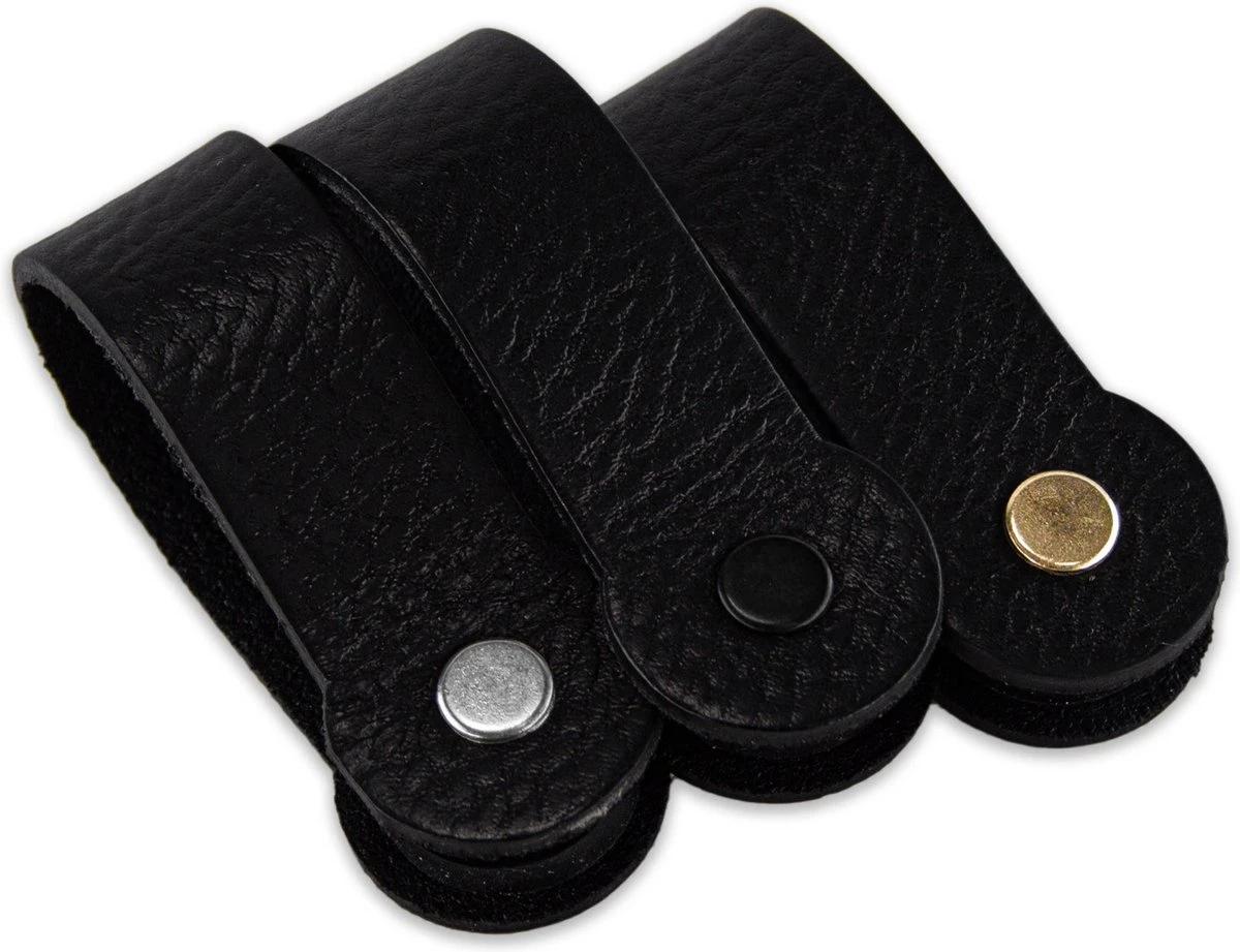 Brute Strength - Leren Magneet Theedoekhaak - Zwart - 2 Stuks - Ophanghaakje - Keukendoekhaakje - Handdoekhaakje - Handdoeklus - Handdoekhanger - Handdoekhaak - Magnetisch 10 Brute Strength - Leren Magneet Theedoekhaak - Zwart - 2 Stuks - Ophanghaakje - Keukendoekhaakje - Handdoekhaakje - Handdoeklus - Handdoekhanger - Handdoekhaak - Magnetisch - Afbeelding 8