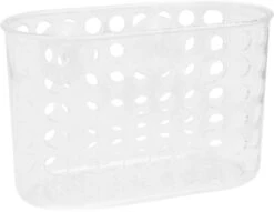 Douchebakje Transparant Met Zuignappen - 15.5 X 8 X 8 Cm - Inhoud 1 Liter - Badkamerspullen Bakjes - Badkamer Opbergbakjes / Organizers -Merkloos Shop 1200x929 1