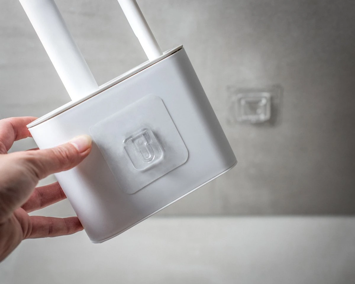 Lopoleis WC Borstel – Toiletborstel – Gesloten Bodem – WC Borstel Met Randreiniger – Siliconen – Grijs – WC Borstel Met Houder – Vrijstaand – Hangend – WC Borstel En Houder 10 Lopoleis WC Borstel – Toiletborstel – Gesloten Bodem – WC Borstel Met Randreiniger – Siliconen – Grijs – WC Borstel Met Houder – Vrijstaand – Hangend – WC Borstel En Houder - Afbeelding 8