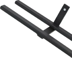 LOFT42 Jef Reserverolhouder - Zwart Metaal - 51x10x13 -Merkloos Shop 1200x973