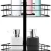 SensaHome Telescopisch Douche Rek Met 4 Lagen - Verstelbaar Bad / Douche Hoekrek Opbergrek - Uitschuifbaar Van 145-250 Cm - Zwart -Merkloos Shop 324x1200 1