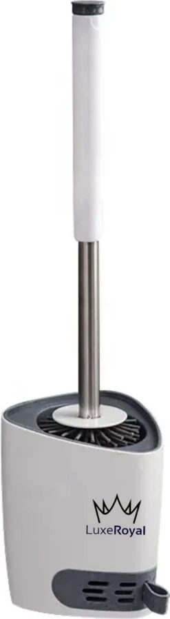 Wc Borstel Met Houder Vrijstaand - LuxeRoyal Toiletborstel Met Houder – Siliconen Wc Borstel -Merkloos Shop 330x1200 1