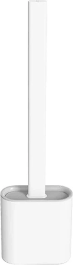 Easy Clean - Flexible Siliconen Wc Borstel Met Houder - Gesloten Onderkant - Ophangbaar - Vernieuwd Design - Toiletborstel - Wit - WC Borstel 11 Easy Clean - Flexible Siliconen Wc Borstel Met Houder - Gesloten Onderkant - Ophangbaar - Vernieuwd Design - Toiletborstel - Wit - WC Borstel -Merkloos Shop 333x1200