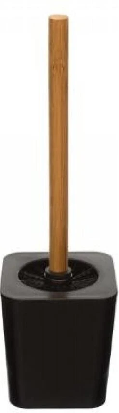 Toiletborstel In Houder - Zwart - Bamboe - Toiletborstelhouder - Wc Borstel | Huis / Horeca -Merkloos Shop 348x1200