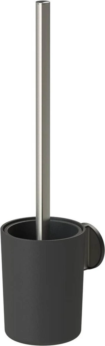 Tiger Tune - Toiletborstel Met Houder - RVS Geborsteld / Zwart 3 Tiger Tune - Toiletborstel Met Houder - RVS Geborsteld / Zwart