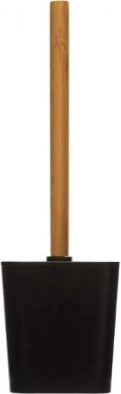 Toiletborstel In Houder - Zwart - Bamboe - Toiletborstelhouder - Wc Borstel | Huis / Horeca -Merkloos Shop 369x1200