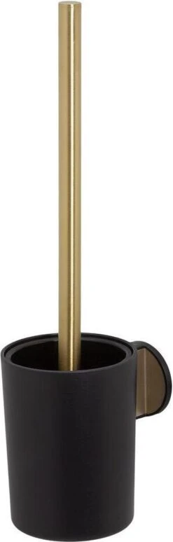 Tiger Tune - Toiletaccessoireset - Toiletborstel Met Houder - Toiletrolhouder Zonder Klep - Handdoekhaak – Messing Geborsteld / Zwart -Merkloos Shop 383x1200 1