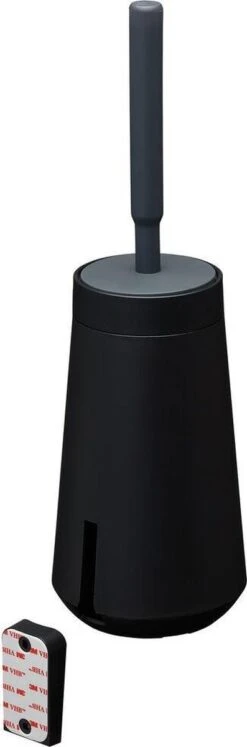 Tiger Tess - Toiletborstelhouder Met Swoop® Borstel Flexibel - Zwart / Antraciet -Merkloos Shop 397x1200