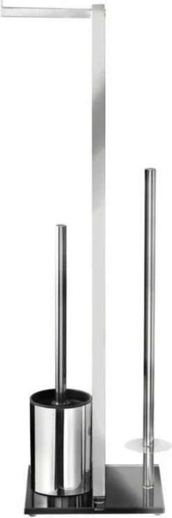 WENKO Toiletbutler Rivalta RVS Glanzend - Toiletborstel Met Houder, Toiletrolhouder En Reserverolhouder -Merkloos Shop 399x1200