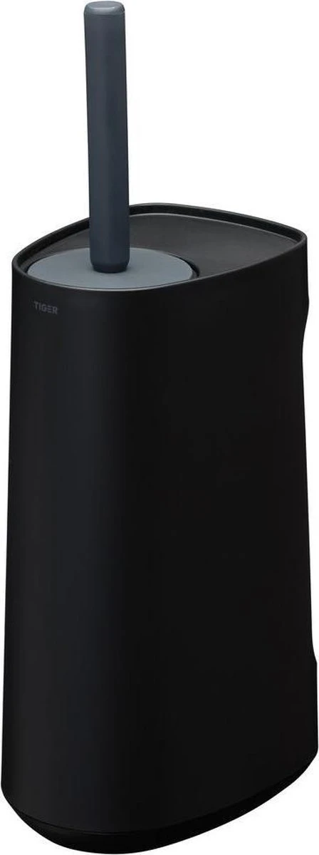 Tiger Tess - Toiletborstelhouder Met Opbergfunctie Vrijstaand En Swoop® Borstel Flexibel - Zwart / Antraciet 12 Tiger Tess - Toiletborstelhouder Met Opbergfunctie Vrijstaand En Swoop® Borstel Flexibel - Zwart / Antraciet - Afbeelding 10