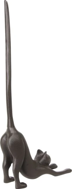 KAT Reserverolhouder - Toiletrolstandaard - Keukenrolhouder - WC Rolhouder Staand - Toiletrolhouder Staand - Reserverolhouders - Poes -Merkloos Shop 459x1200