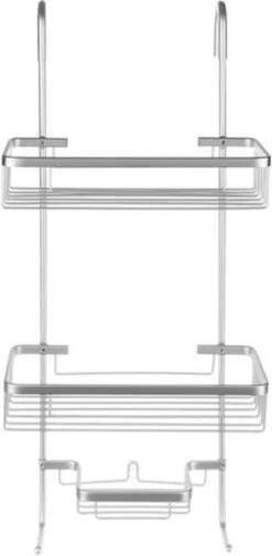 SIEPS Luxe Doucherek Zilver - Doucherek Zonder Boren - Doucherek Hangend - Doucherekje - Doucherekjes - Aluminium 12 SIEPS Luxe Doucherek Zilver - Doucherek Zonder Boren - Doucherek Hangend - Doucherekje - Doucherekjes - Aluminium -Merkloos Shop 588x1200