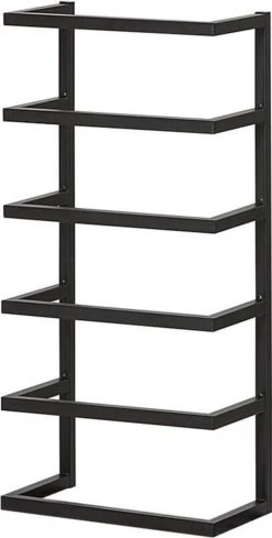 Sealskin Carré - Handdoekrek Groot - 12 X 24 X 48 Cm - Zwart 9 Sealskin Carré - Handdoekrek Groot - 12 X 24 X 48 Cm - Zwart -Merkloos Shop 606x1200