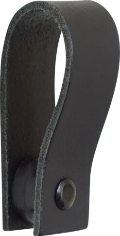 SETPRIJS - 2x Leren Magneet-lus - ZWART - Handles And More® (handdoekhaak - Handdoekhaakje - Handdoeklus - Handdoekhanger - Magnetische Handdoekhouder) -Merkloos Shop 611x1200