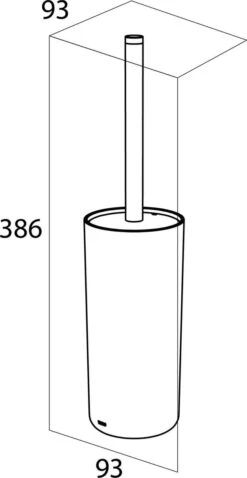 Tiger Urban - Toiletborstel Met Houder Vrijstaand - Zwart -Merkloos Shop 620x1200