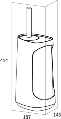 Tiger Tess - Toiletborstelhouder Met Opbergfunctie Vrijstaand En Swoop® Borstel Flexibel - Zwart / Antraciet 24 Tiger Tess - Toiletborstelhouder Met Opbergfunctie Vrijstaand En Swoop® Borstel Flexibel - Zwart / Antraciet -Merkloos Shop 622x1200 1