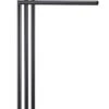 Sealskin Tube - Handdoekrek 3-armig Vrijstaand - Zwart -Merkloos Shop 684x1200