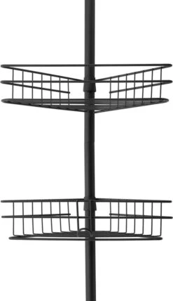 Merkloos Telescopisch Doucherek Zwart Voor Shampoo Staand Zonder Boren Shower Shelf Without Drilling Metal 8 Merkloos Telescopisch Doucherek Zwart Voor Shampoo Staand Zonder Boren Shower Shelf Without Drilling Metal -Merkloos Shop 692x1200 1