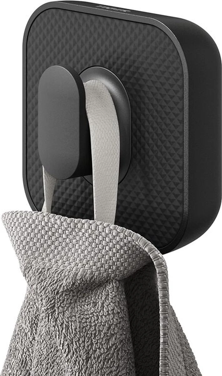 Tiger Carv - Handdoekhaak Groot - Zwart 3 Tiger Carv - Handdoekhaak Groot - Zwart