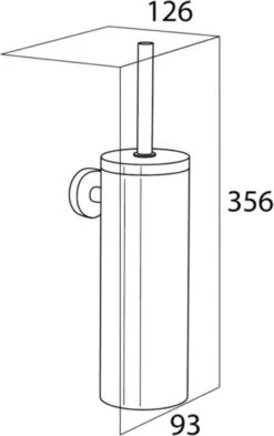 Tiger Boston Toiletborstel Met Houder - RVS Geborsteld -Merkloos Shop 755x1200