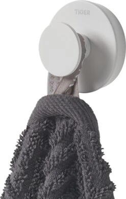 Tiger Urban - Handdoekhaak Groot (1x) - ø 5 Cm - Inclusief 2 Decorringen - Wit -Merkloos Shop 760x1200 1